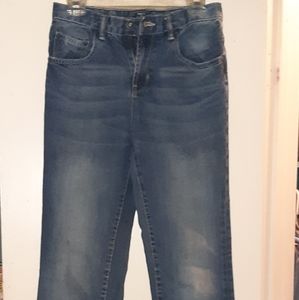 Boys GAP size 16 blue jeans adjustable waist slim straight fit
